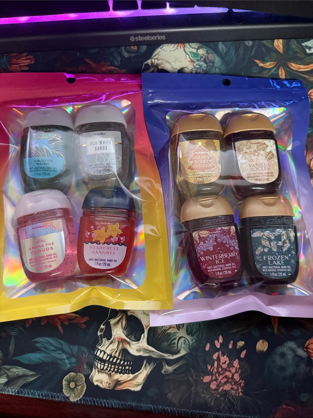 Bath & Body works set of 8 random hand sanitizers